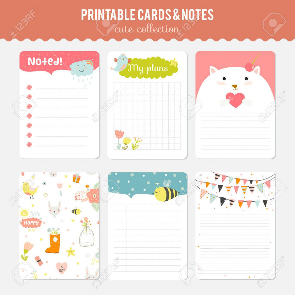 Cute Printable Note Taking Sheets