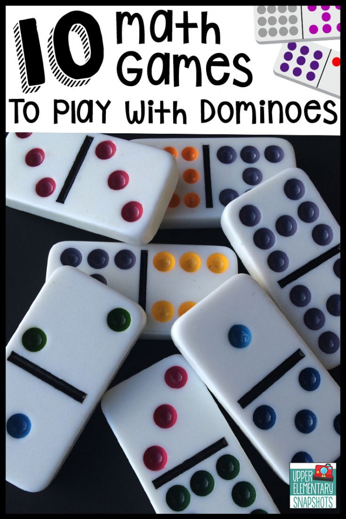 printable domino cards for math printable cards