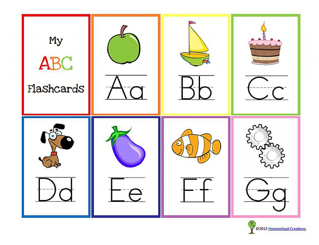 11 Sets Of Free, Printable Alphabet Flashcards | Printable Alphabet Cards Without Pictures
