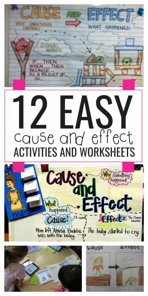 12 Easy Cause And Effect Activities And Worksheets - Teach Junkie | Free Printable Cause And Effect Picture Cards