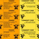 15 Best Photos Of Print Monopoly Chance Cards   Monopoly Chance | Monopoly Chance And Community Chest Cards Printable