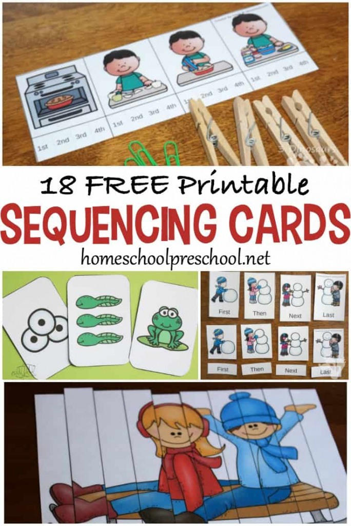 18 Free Printable Sequencing Cards For Preschoolers | Free Printable Sequencing Cards