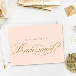 19 Free, Printable Will You Be My Bridesmaid? Cards | Will You Be My Godmother Printable Card Free