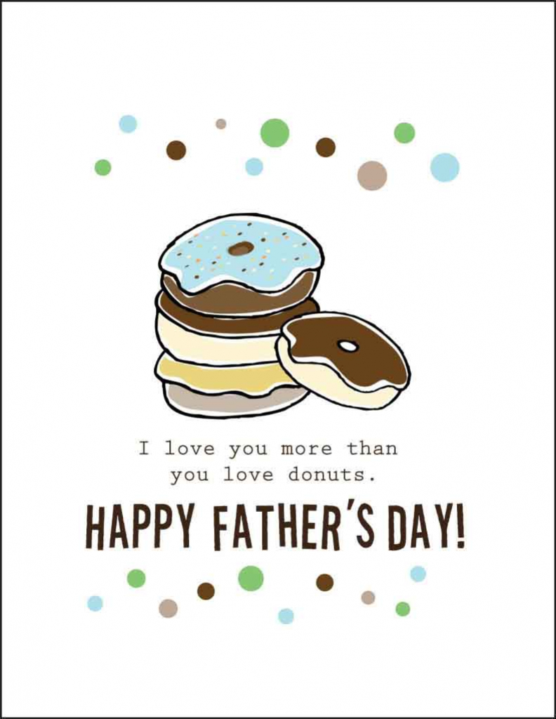 24 Free Printable Father&amp;#039;s Day Cards | Kittybabylove | Free Printable Father&amp;#039;s Day Card From Wife To Husband