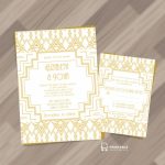 25 Free Printable Wedding Invitations | Free Printable Damask Place Cards