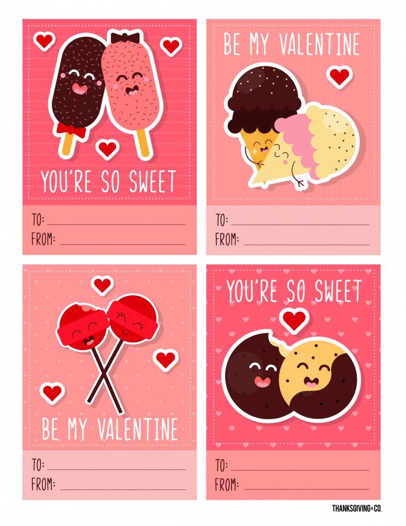 3 Free Printable Valentine&amp;#039;s Day Cards Perfect For Kids To Share At | Free Printable Valentines Day Cards
