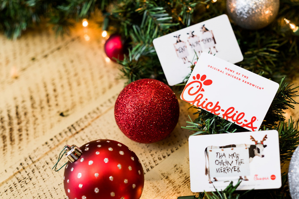 3 Reasons To Give A Chick-Fil-A Gift Card As A Holiday Present | Chick Fil A Printable Gift Card