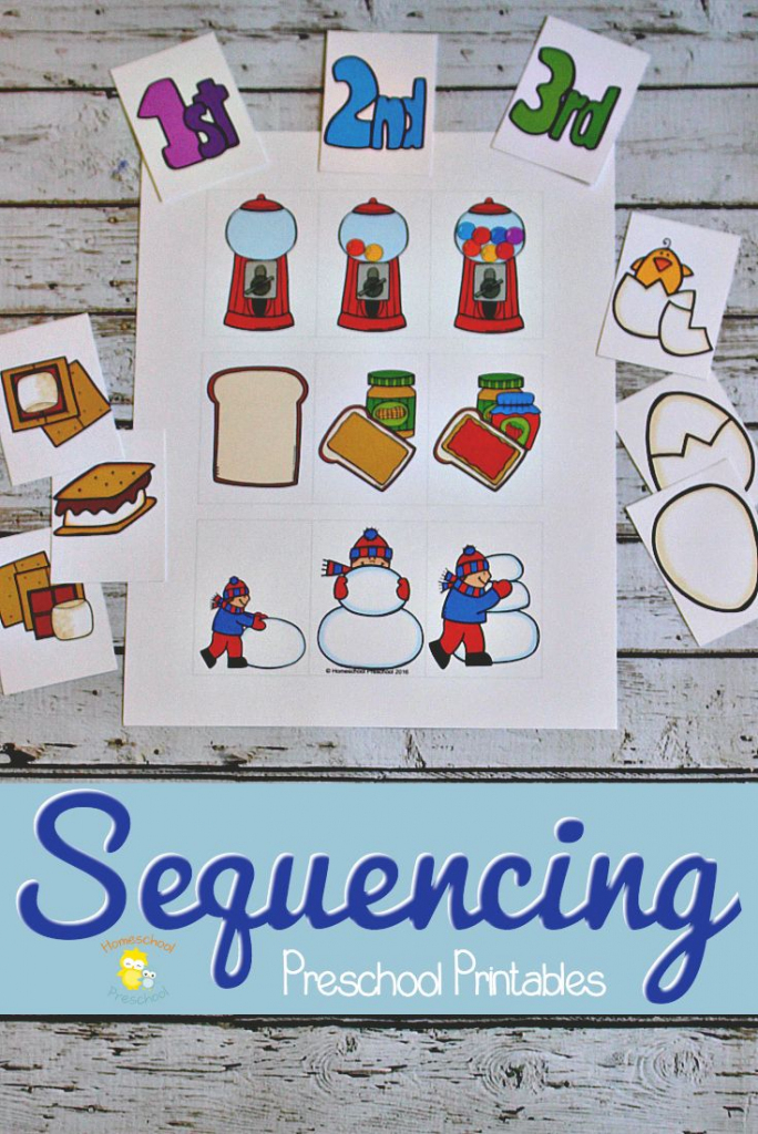 3 Step Sequencing Cards Free Printables For Preschoolers | Free Printable Sequencing Cards