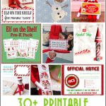 30+ Printable Elf On The Shelf Ideas – Over The Big Moon | Elf On The Shelf Printable Note Cards