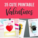 35 Adorable Diy Valentine's Cards To Print At Home For Your Kids | Make Valentines Cards Printable