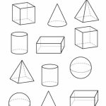 3D Shapes | Homeschooling | Shapes Worksheets, 3D Shapes Worksheets | Shape Flash Cards Printable Black And White