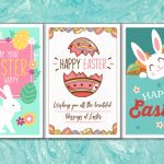 4 Colorful, Printable Easter Cards To Give To Friends And Family | Printable Easter Greeting Cards Free