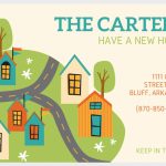 49 Free Change Of Address Cards (Moving Announcements) | We Are Moving Cards Free Printable