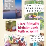 5 Free Printable Christian Birthday Cards | Printable Religious Greeting Cards