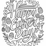 5 Free Printable Easter Coloring Pages For Adults That Will Relieve | Free Printable Coloring Cards For Adults