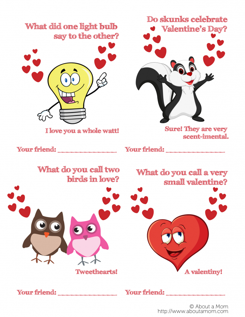 50 Free Printable Valentine&amp;#039;s Day Cards | Free Printable Valentines Day Cards For Parents