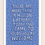 50 Funny Birthday Card Ideas – Learn | Nerdy Birthday Cards Printable