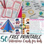 50 Printable Valentine Cards For Kids | Printable Valentine Cards For Kids
