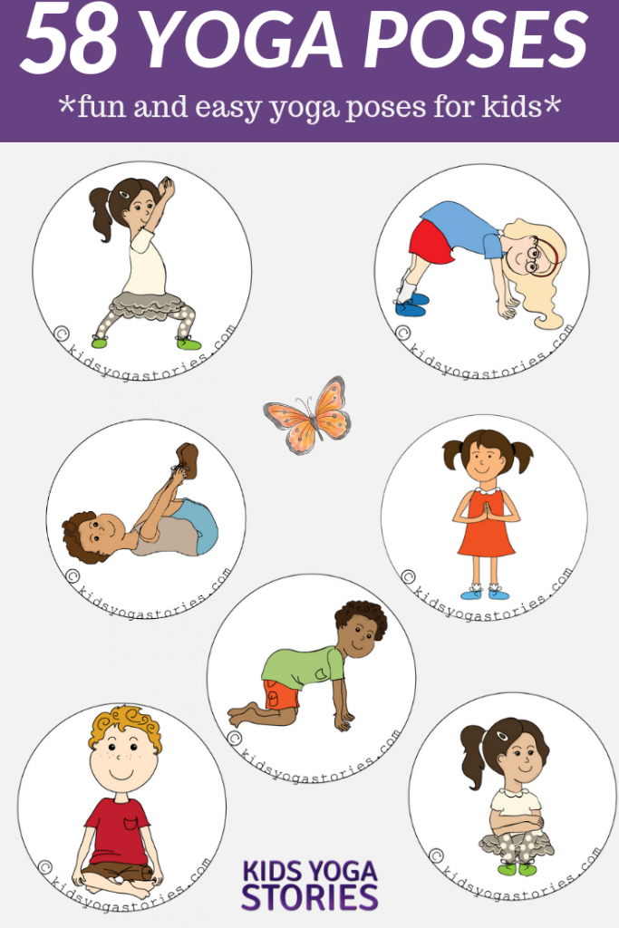 58 Fun And Easy Yoga Poses For Kids (Printable Posters) | Abc Yoga Cards Printable