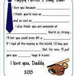 6 Easy Diy Father's Day Gift Ideas | I ❤ Dad Crafts | Father's Day | Free Printable Fathers Day Cards For Preschoolers