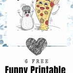 6 Free Hilarious Printable Valentine's Day Cards | Holidays // Gifts | Printable I Love You Cards