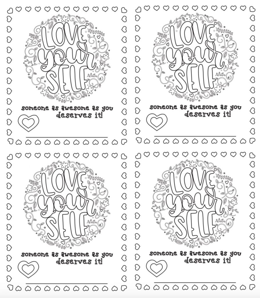 6 Free Printable, Color-Your-Own Valentines That Make The Perfect | Printable Valentine Cards To Color