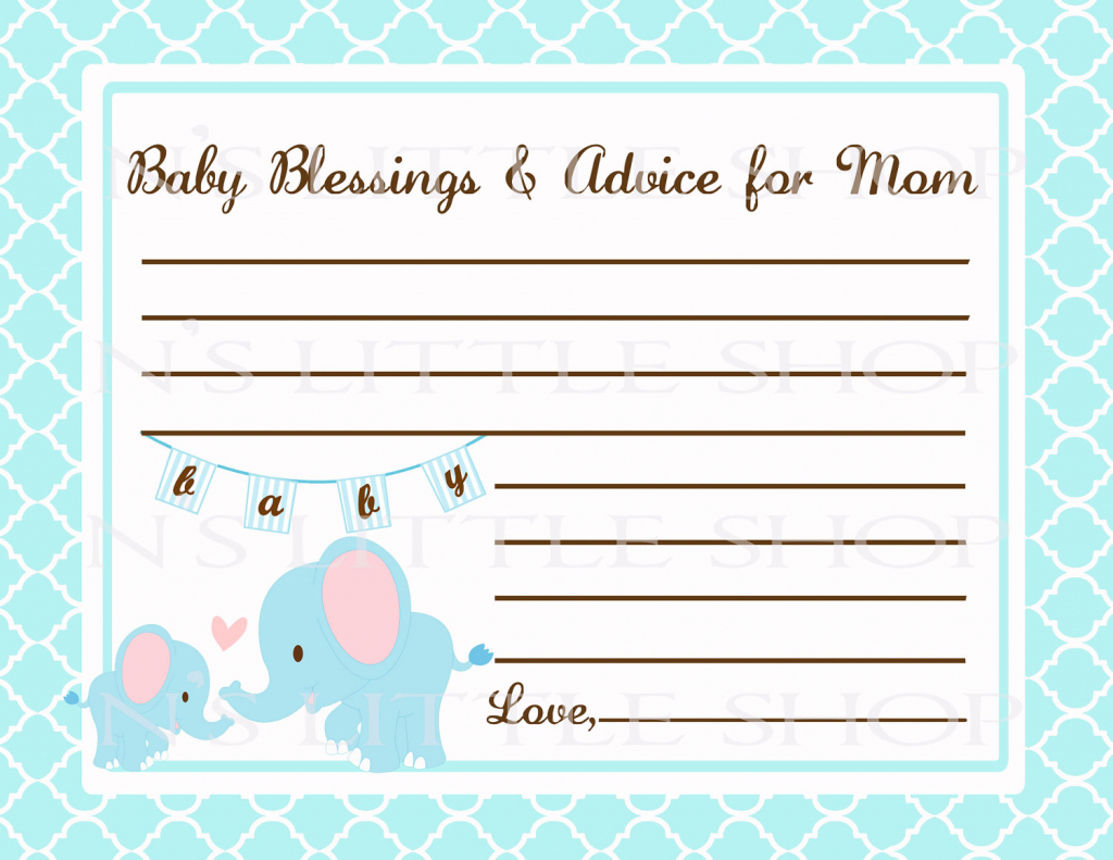 7 Best Images Of Mom Advice Cards Free Printable Owl Schluter Kerdi | Free Printable Baby Shower Cards Templates