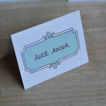 8 Sets Of Wedding Place Card Templates | Printable Wedding Seating Cards
