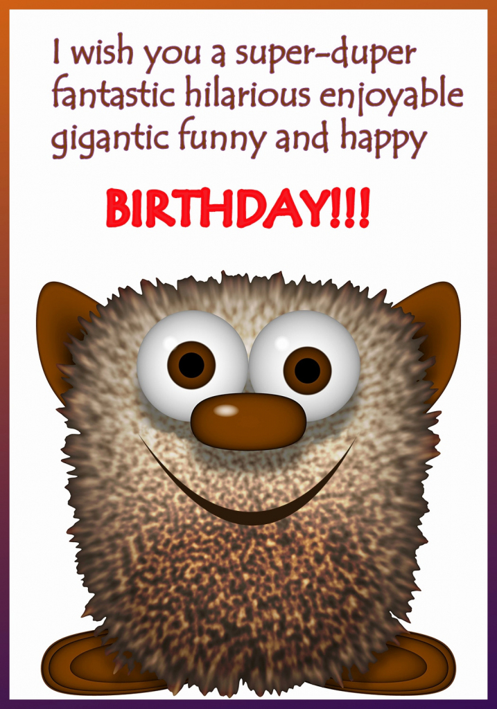 96+ Printable Funny Birthday Cards For Adults - Printable Funny | Free Printable Funny Birthday Cards For Coworkers