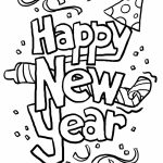 A New Twist On New Year's Eve | Coloring Pages | Christmas Coloring | Free Printable Happy New Year Cards