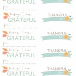 A Thanksgiving Tradition: Diy Gratitude Jar + Printable Thankful | Pastor Appreciation Cards Free Printable