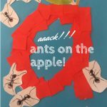 Aaack!!! Ants On The Apple!   Letter A Craftkidz Activities | Ants On The Apple Printable Cards