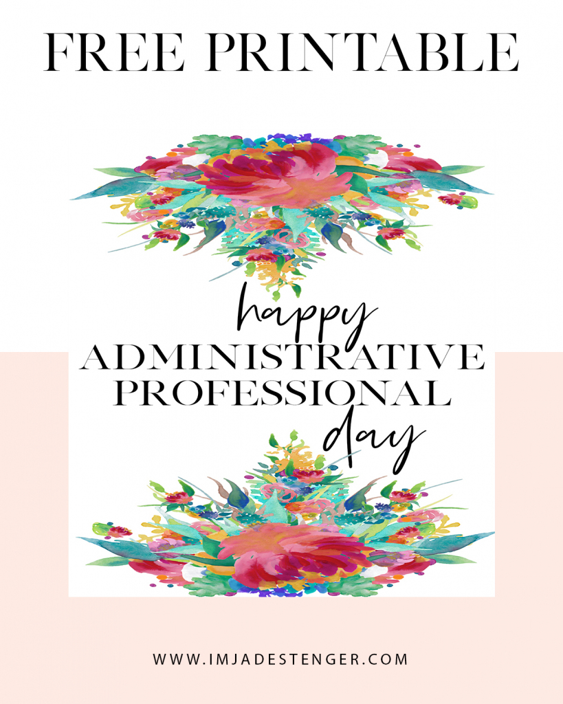 Administrative Professionals Cards Printable Free | Free Printables | Administrative Professionals Cards Printable Free