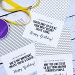 Adorable Free Printable Birthday Cards   I Heart Naptime | Pins I | Free Online Funny Birthday Cards Printable
