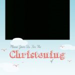 All Smiles   Free Printable Baptism & Christening Invitation | Printable Baptism Christening Cards