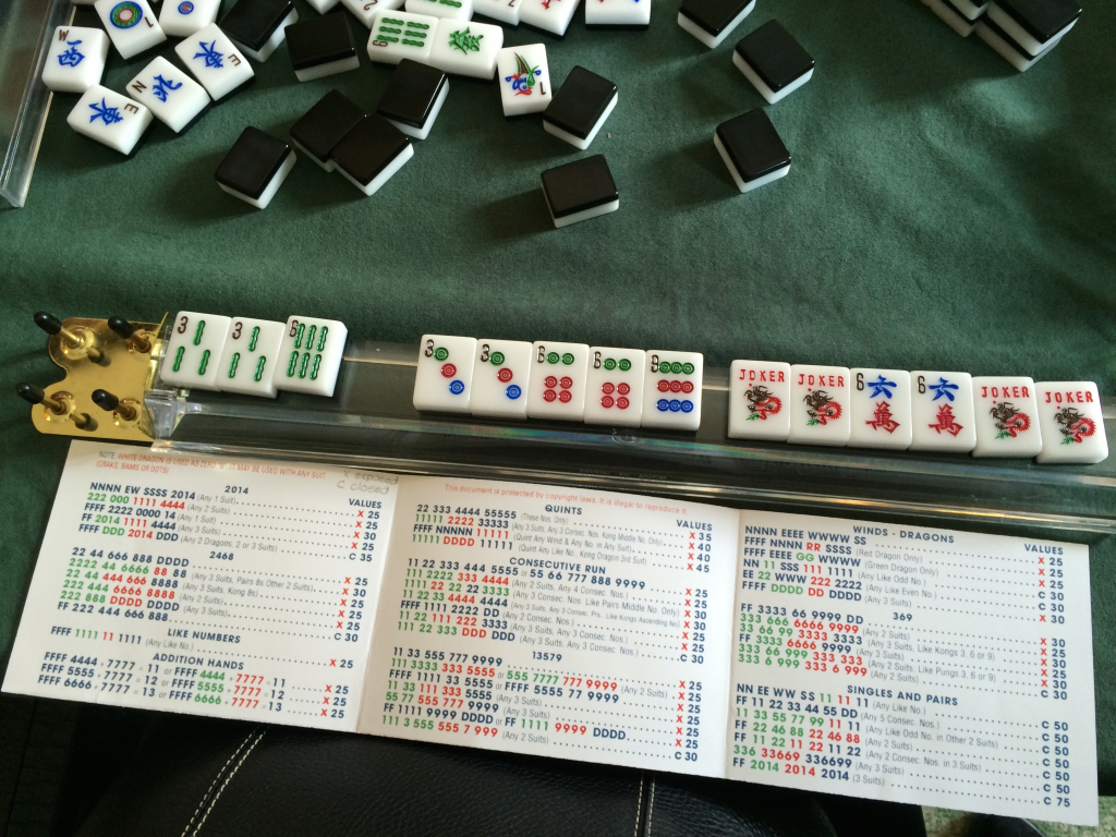 2022 Mahjong Card Cards Info
