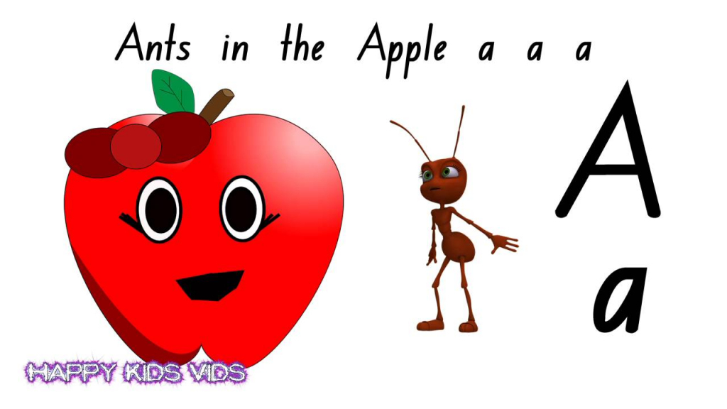 Ants In The Apple Alphabet Phonics Song (Australian Version) - Youtube | Ants On The Apple Printable Cards