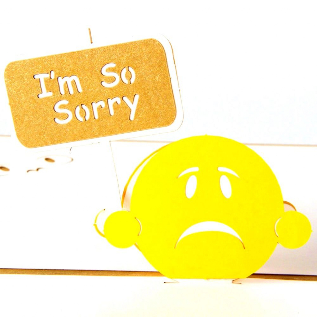 Free Printable I Am Sorry Cards Best FREE Printable