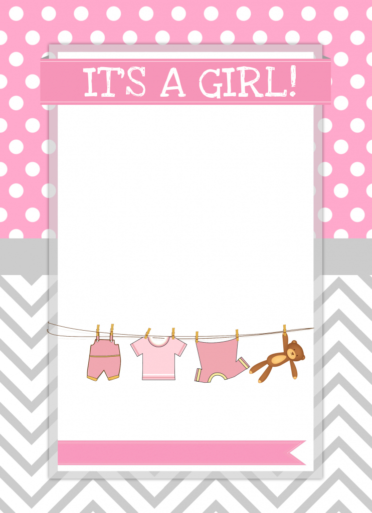 Baby Girl Shower Free Printables - How To Nest For Less™ | Baby Girl Card Printable