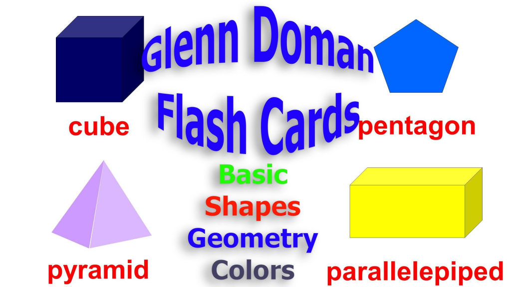 Babyeinstein Glenn Doman Flash Cards. Basic Shapes, Basic Geometry | Glenn Doman Flash Cards Printable
