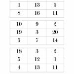 Bingo 1 20 Worksheet   Free Esl Printable Worksheets Madeteachers | Printable Bingo Cards 1 20