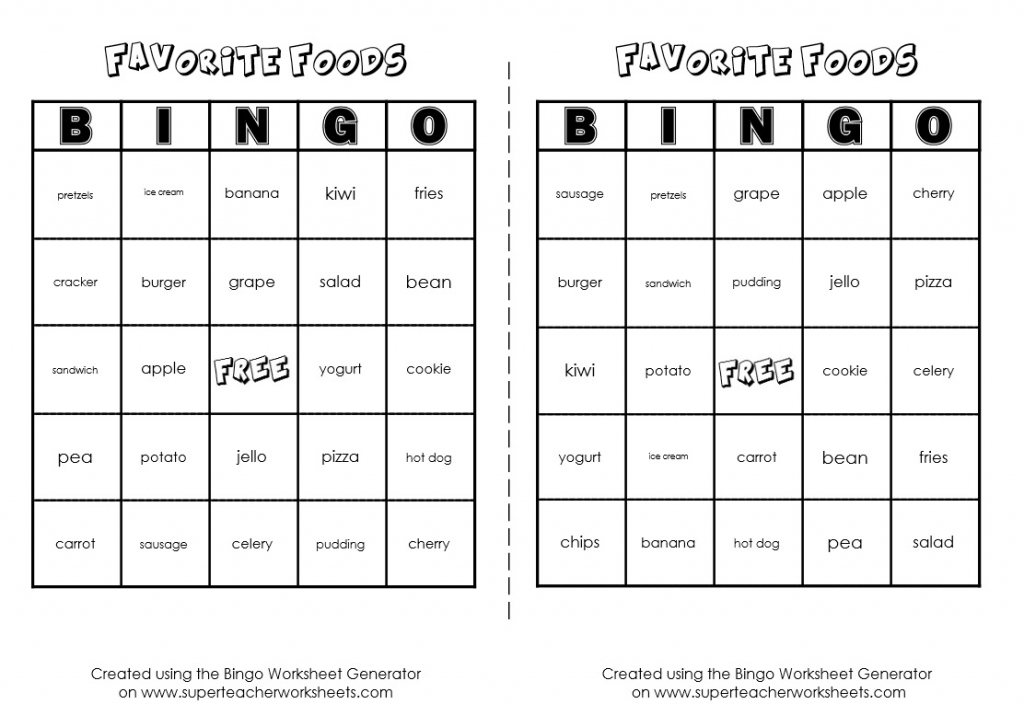 Bingo Game Worksheet Generator | Printable Addition Bingo Cards