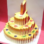 Birthday Cake Pop Up Card (Happy Birthday Kirigami) | Free Template | Free Printable Pop Up Birthday Card Templates