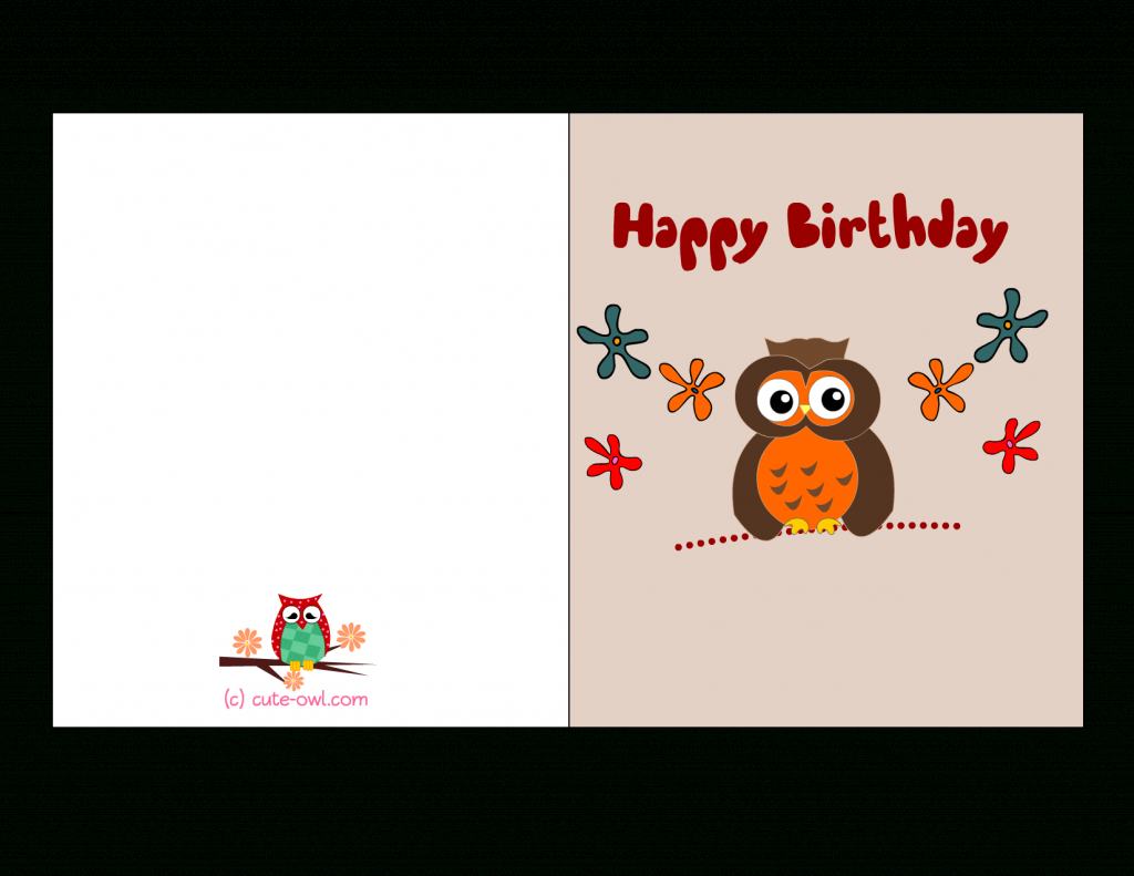 Birthday Card For Printable - Kleo.bergdorfbib.co | Free Printable Bday Cards