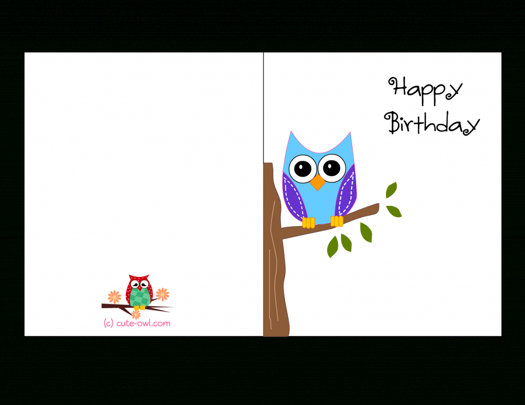 Birthday Card To Print Free - Kleo.bergdorfbib.co | Happy Birthday Free Cards Printable