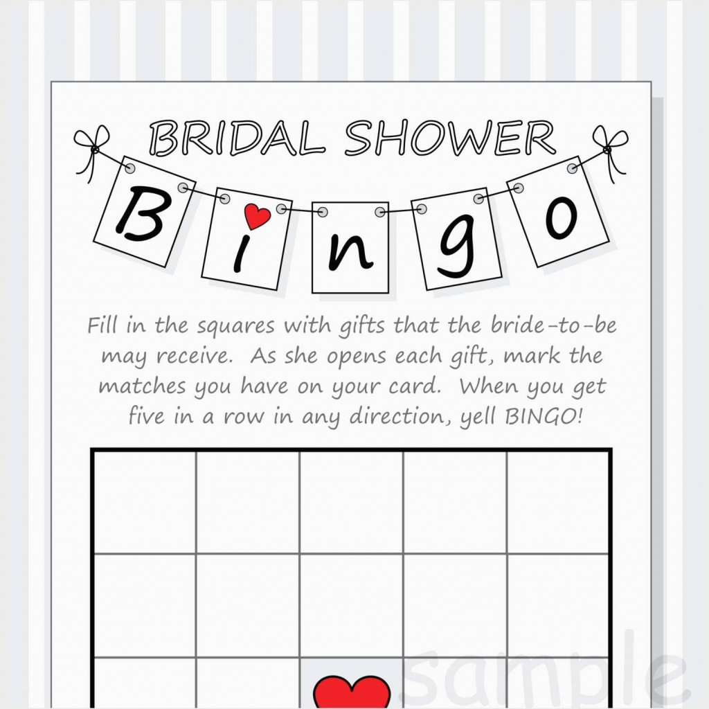 Blank Bingo Board Template - Canas.bergdorfbib.co | Printable Blank Bridal Shower Bingo Cards