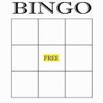 Blank Bingo Card Template | Cranfordchronicles | Printable Blank Bingo Cards