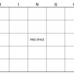 Blank Bingo Cards | Example Of Blank Bingo Cards | Things To Wear | Printable Blank Bingo Cards