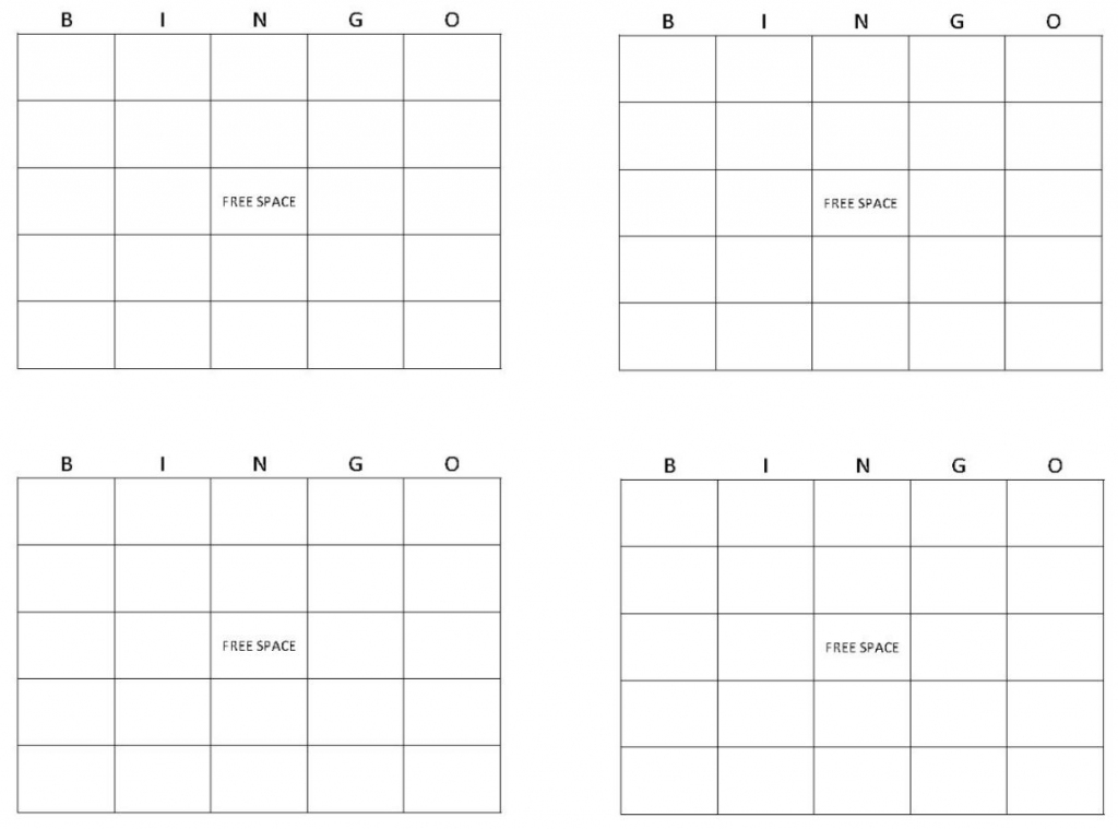 Blank Bingo Cards | Get Blank Bingo Cards Here | Free Printable Blank Bingo Cards