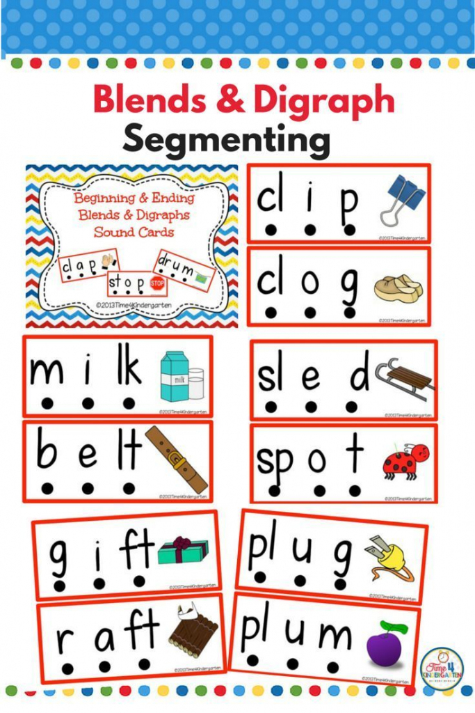 Blending And Segmenting Worksheet